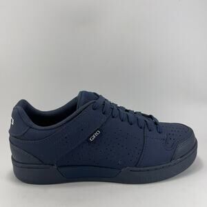 Giro Jacket II Cycling Shoes Navy Blue Mens Size 8 Flat Pedal MTB Vibram Soles